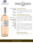 2021 Herdade de São Miguel Colheita Seleccionada Rosé – Fact Sheet