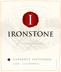 Ironstone Cabernet Sauvignon – Front Label – 2021 & Before