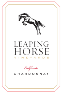 Leaping Horse Chardonnay – Front Label – Non-Vintage