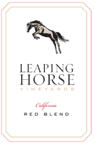 Leaping Horse Red Blend – Front Label – Non-Vintage