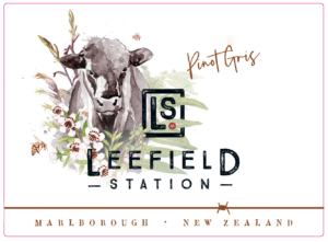 Leefield Station Pinot Gris – Front Label – Non-Vintage