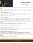 Luca Bosio Barbaresco DOCG – Press Highlights