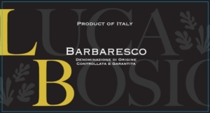 Luca Bosio Barbaresco DOCG – Front Label – Non-Vintage