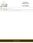 Luca Bosio Barbera d’Asti DOCG – Accolade Sell Sheet