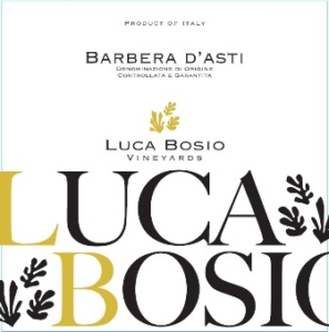 Luca Bosio Barbera d’Asti DOCG – Front Label – Non-Vintage