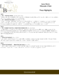 Luca Bosio Moscato d’Asti DOCG – Press Highlights