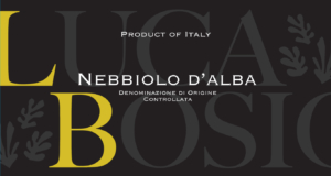 Luca Bosio Nebbiolo d’Alba – Front Label – Non-Vintage