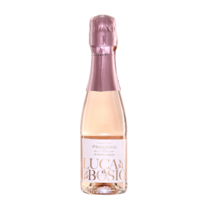 Luca Bosio Prosecco DOC Rosé Extra-Dry – Bottle – 187mL