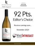 2023 Lucas & Lewellen Viognier – 92 points, Wine Enthusiast – Accolade Sell Sheet