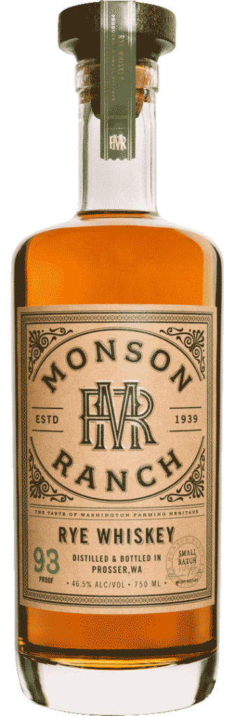 Monson Ranch Rye Whiskey bottle image