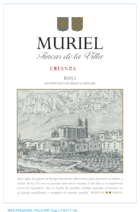 Muriel Crianza – Front Label – Non-Vintage