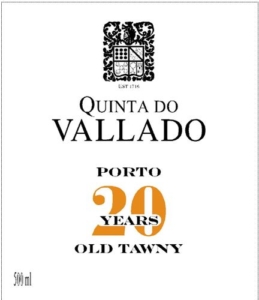Quinta do Vallado 20 year Old Tawny – Front Label