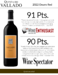2022 Quinta do Vallado Douro Red – Accolade Sell Sheet