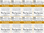 2021 Quinta do Vallado Touriga Nacional – 91 points, Wine Spectator – Shelftalker