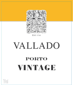 Quinta do Vallado Vintage Port – Front Label – Non-Vintage
