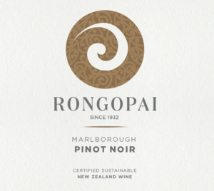 Rongopai Marlborough Pinot Noir – Front Label – Non-Vintage