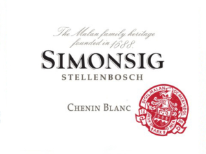 Simonsig Chenin Blanc – Front Label – 2023 & Before
