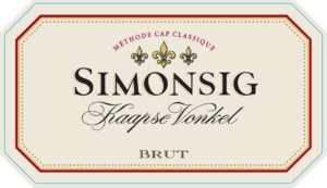 Simonsig Kaapse Vonkel Brut – Front Label – 2022 Vintage & Before