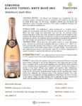 2022 Simonsig Kaapse Vonkel Brut Rose – Fact Sheet
