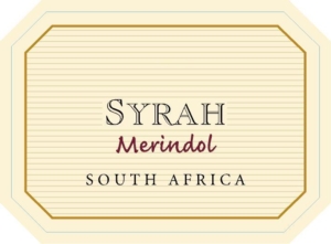 Simonsig Merindol Syrah – Front Label – Non-Vintage