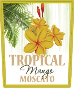 Tropical Mango Moscato – Front Label