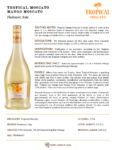 Tropical Mango Moscato – Fact Sheet
