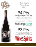 2021 Two Angels Petite Sirah – Accolade Sell Sheet