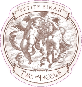 Two Angels Petite Sirah – Front Label – Non-Vintage