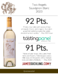 2023 Two Angels Sauvignon Blanc – Accolade Sell Sheet