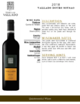 2018 Quinta do Vallado Douro Sousão – Fact Sheet