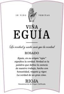 Viña Equía Rosado – Front Label – Non-Vintage