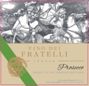Vino dei Fratelli Prosecco – Front Label