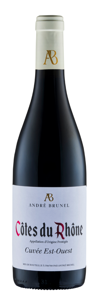 André Brunel	Côtes du Rhône Cuvée Est-Ouest 2023 bottle image