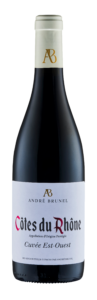 André Brunel Côtes du Rhône Cuvée Est-Ouest – Bottle – 2023 & After
