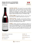 2021 Georges Duboeuf Domaine de Javerniére “Cote du Py” Morgon – Fact Sheet