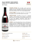2021 Georges Duboeuf Jean-Ernest Descombes Morgon Côte du Py – Fact Sheet