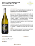 2024 Fernlands Sauvignon Blanc – Fact Sheet