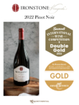 2022 Ironstone Pinot Noir – Accolades Sell Sheet