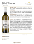2024 Luca Bosio Langhe Arneis DOC – Fact Sheet