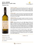 2024 Luca Bosio Moscato d’Asti DOCG – Fact Sheet