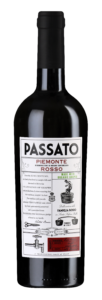 Passato Piemonte DOC Rosso, Made with Organic Grapes – Bottle – Non-Vintage