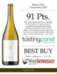 2023 Benton Hills Chardonnay – Accolades Sell Sheet